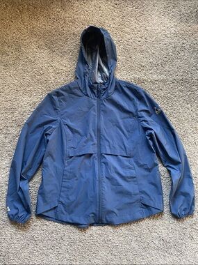 Gerry Woman's XL Rain Jacket Windbreaker Zip Up w/ Hood